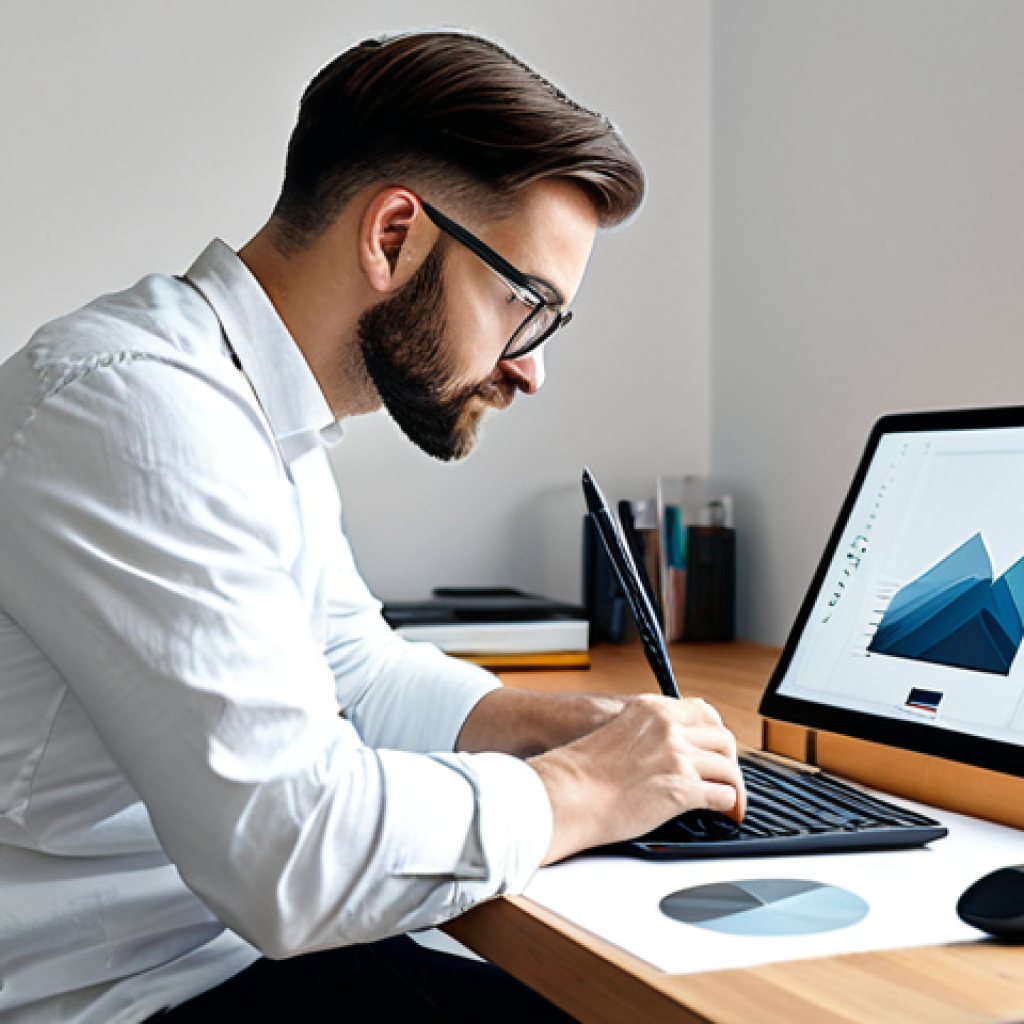시각디자인 자격증 지원 절차 - **

"A confident graphic designer in a modern, minimalist office in Berlin, working on a digital ill...